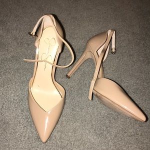 Jessica Simpson strappy heel